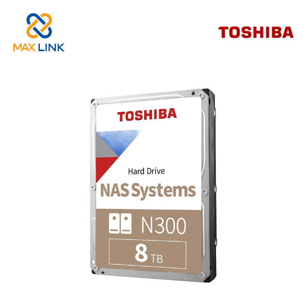 Ổ cứng HDD TOSHIBA NAS N300 8TB HDWG480UZSVA