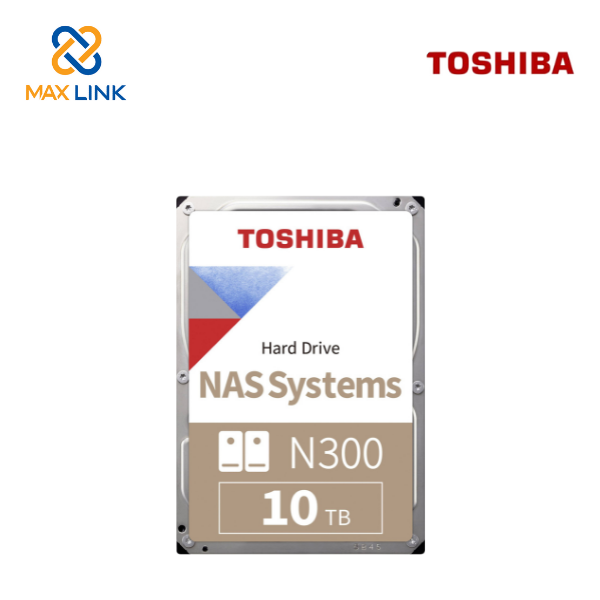 Ổ cứng HDD TOSHIBA NAS N300 10TB HDWG11AUZSVA