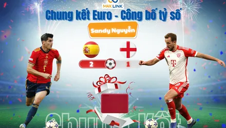 Công Bố Kết Quả Minigame “Chung Kết Euro – Vui Đoán Tỷ Số”