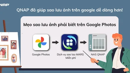 Dễ dàng di chuyển và sao lưu Google Photos của bạn sang QNAP NAS