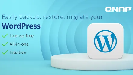 QNAP giới thiệu các giải pháp sao lưu tất cả trong một, không cần giấy phép cho WordPress