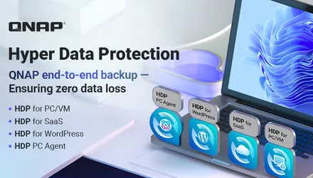 QNAP Hợp Nhất Các Ứng Dụng Sao Lưu Dưới Thương Hiệu “Hyper Data Protection” Mang Đến Giải Pháp Bảo Vệ Dữ Liệu Toàn Diện Từ Đầu Đến Cuối