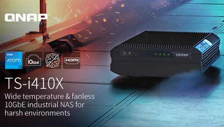 QNAP hợp tác với Intel để ra mắt Giải pháp NAS TS-i410X 10GbE cấp công nghiệp