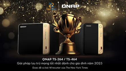 QNAP TS- 264-8G & TS- 464-8G Giải pháp lưu trữ mạng tốt nhất dành cho gia đình năm 2023