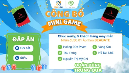 Thông Báo Kết Quả Minigame “Đoán Đúng Trúng Quà”