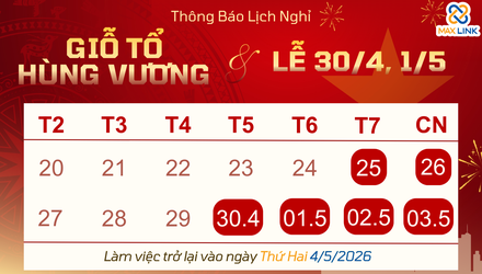 Thông Báo Nghỉ Lễ Giỗ Tổ Hùng Vương và Ngày Giải phóng miền Nam 30/4 – Quốc tế Lao động 1/5