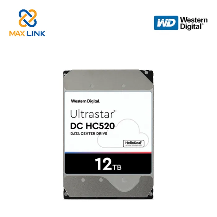 Ổ cứng HDD WESTERN ENTERPRISE ULTRASTAR DC HC520 12TB 3.5 0F30146 Ổ cứng HDD WESTERN ENTERPRISE ULTRASTAR DC HC520 12TB 3.5 0F30146