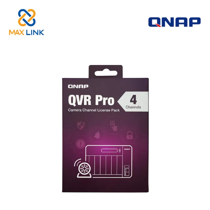 Phầm mềm QVR Pro (Add on to VS 3) LIC-SW-QVRPRO-4CH-EI Phầm mềm QVR Pro (Add on to VS 3) LIC-SW-QVRPRO-4CH-EI