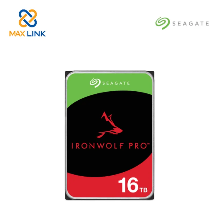 Ổ cứng HDD SEAGATE NAS IRONWOLF PRO 3.5 16TB ST16000NE0000