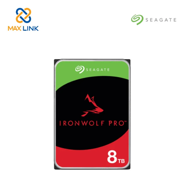 Ổ cứng HDD SEAGATE NAS IRONWOLF PRO 3.5 8TB ST8000NE001