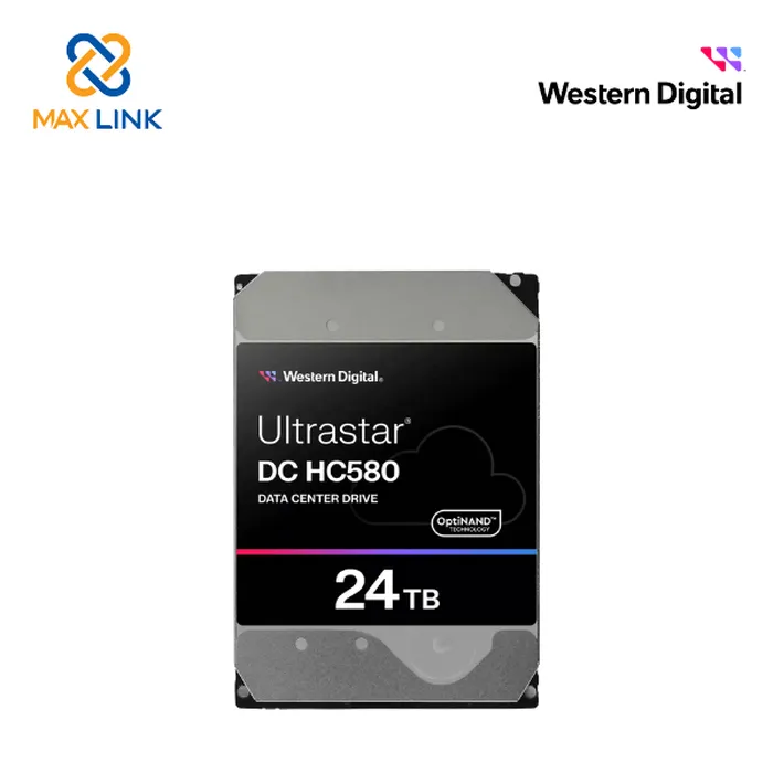 Ổ cứng HDD WESTERN ENTERPRISE ULTRASTAR DC HC580 24TB Ổ cứng HDD WESTERN ENTERPRISE ULTRASTAR DC HC580 24TB