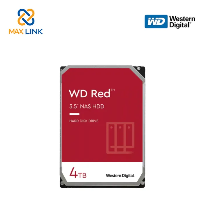 Ổ cứng WESTERN HDD RED NAS 3.5 4TB WD40EFAX Ổ cứng WESTERN HDD RED NAS 3.5 4TB WD40EFAX