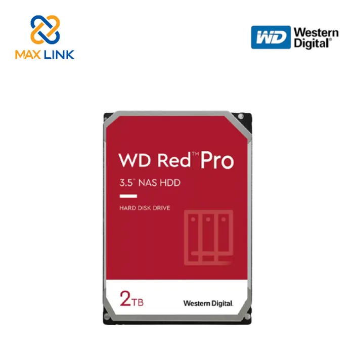 Ổ cứng WESTERN HDD RED PRO NAS 3.5 2TB WD2002FFSX Ổ cứng WESTERN HDD RED PRO NAS 3.5 2TB WD2002FFSX