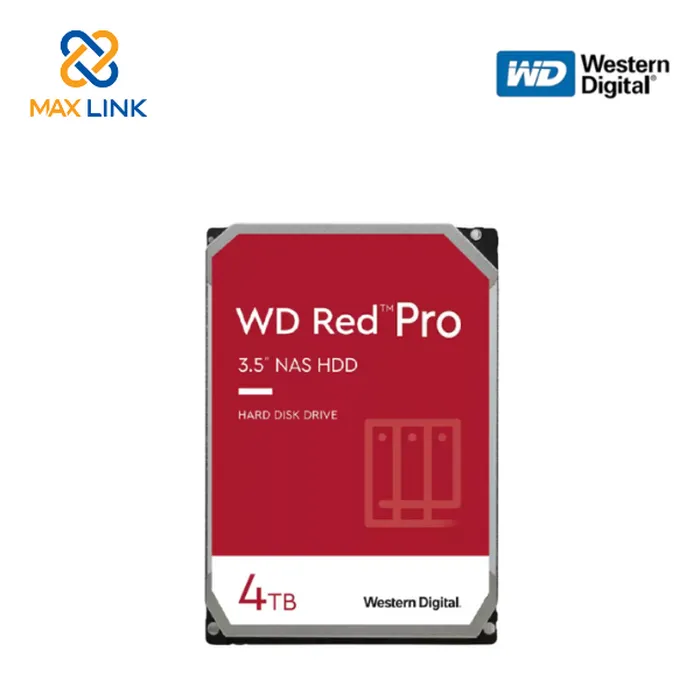 Ổ cứng WESTERN HDD RED PRO NAS 3.5 4TB WD4003FFBX Ổ cứng WESTERN HDD RED PRO NAS 3.5 4TB WD4003FFBX