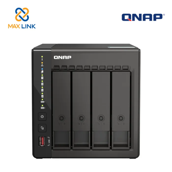 Thiết bị lưu trữ mạng NAS QNAP TS-453E-8G Thiết bị lưu trữ mạng NAS QNAP TS-453E-8G