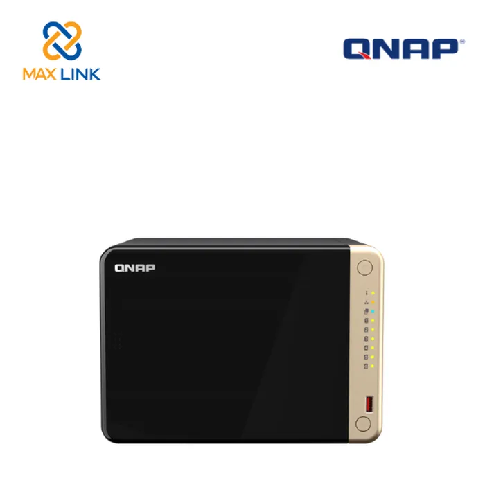 Thiết bị lưu trữ mạng NAS QNAP TS-664-8G Thiết bị lưu trữ mạng NAS QNAP TS-664-8G