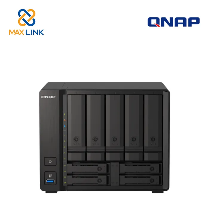 Thiết bị lưu trữ mạng NAS QNAP TS-h973AX-8G Thiết bị lưu trữ mạng NAS QNAP TS-h973AX-8G