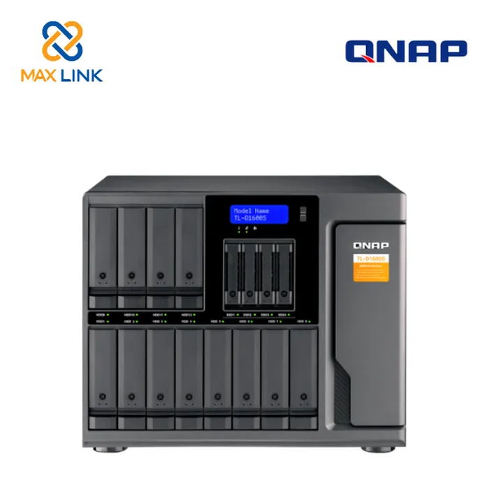Thiết bị lưu trữ mạng NAS QNAP TL-D1600S Thiết bị lưu trữ mạng NAS QNAP TL-D1600S