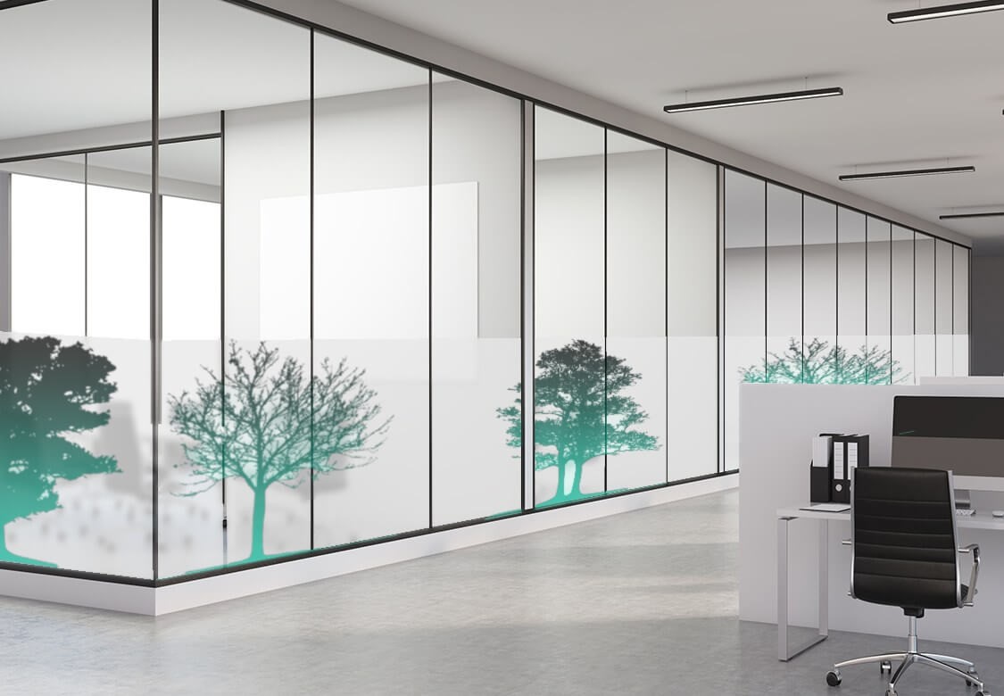 Dịch vụ dán kính mờ văn phòng tại Quận 1