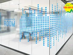 Dán decal kính văn phòng hợp phong thủy