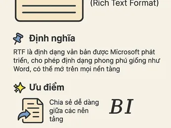 Cách chuyển từ file rtf sang pdf, doc, CSV, XLSX