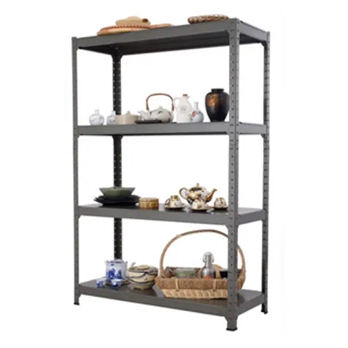 Kệ đa năng 2 trong 1 – 4 tầng – bửng tole – màu xám.