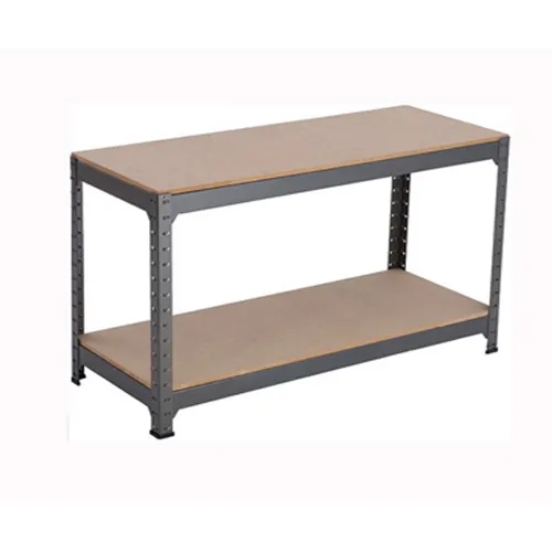 Kệ đa năng 2 trong 1 – 2 tầng – bửng ván – màu xám.