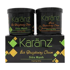 Bộ kem duỗi siêu mạnh Karanz 600ml