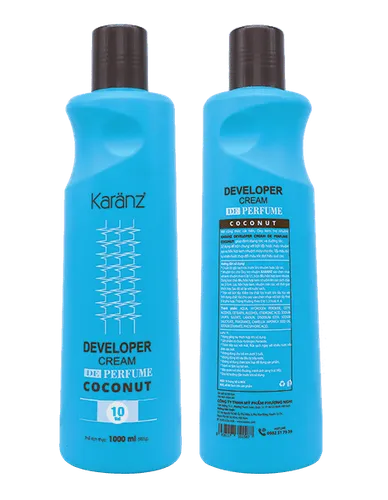 Oxy Kem Trợ Nhuộm Tẩy Tóc Hương Dừa Karanz 1000ml