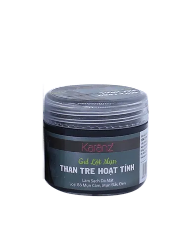 Gel lột mụn Than hoạt tính Karanz 50ml