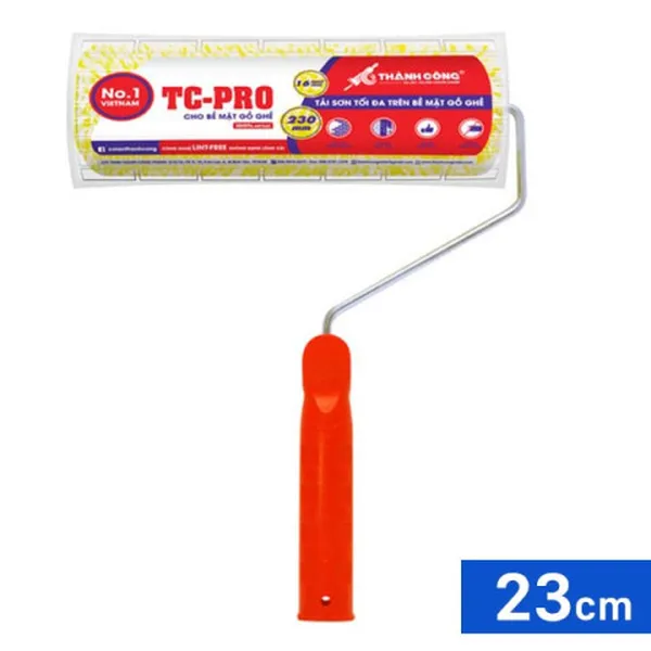Cọ lăn chống thấm – TC PRO Đỏ (20 cm)