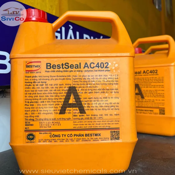 BestSeal BestSeal AC402 bộ 20 kg