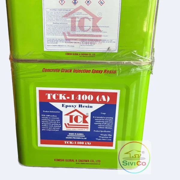 Nhựa Epoxy TCK-1400 15kg/bộ (Made in Korea)