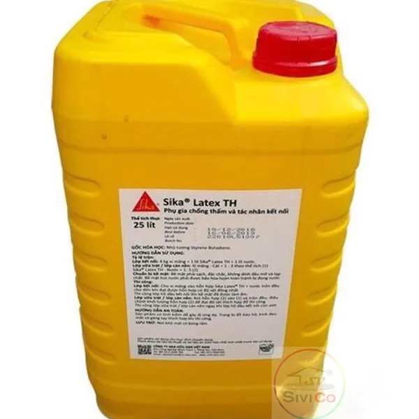 SIKA LATEX TH can 25 lít