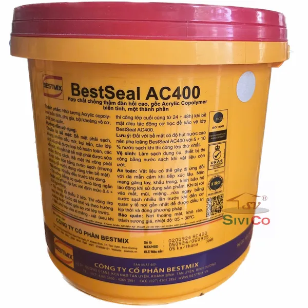BestSeal  AC400 thùng 05 kg