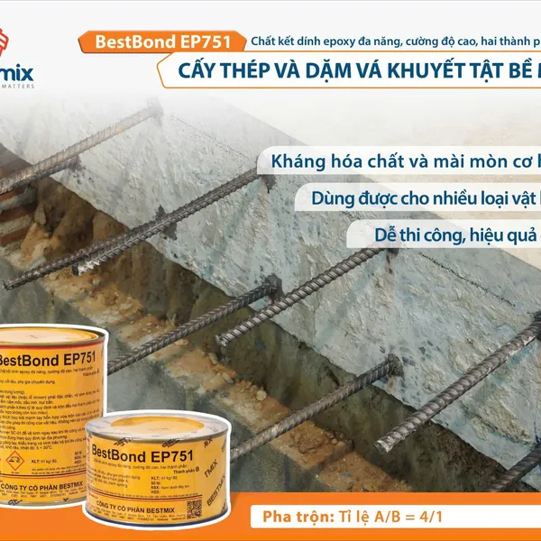 Best Bond EP751 bộ 1 kg