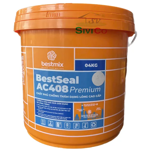 BESTSEAL  AC408 (màu xám, trắng  ) thùng 20 kg 