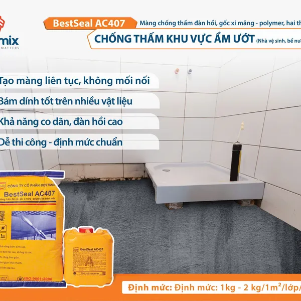 BestSeal AC407 bộ 20 kg