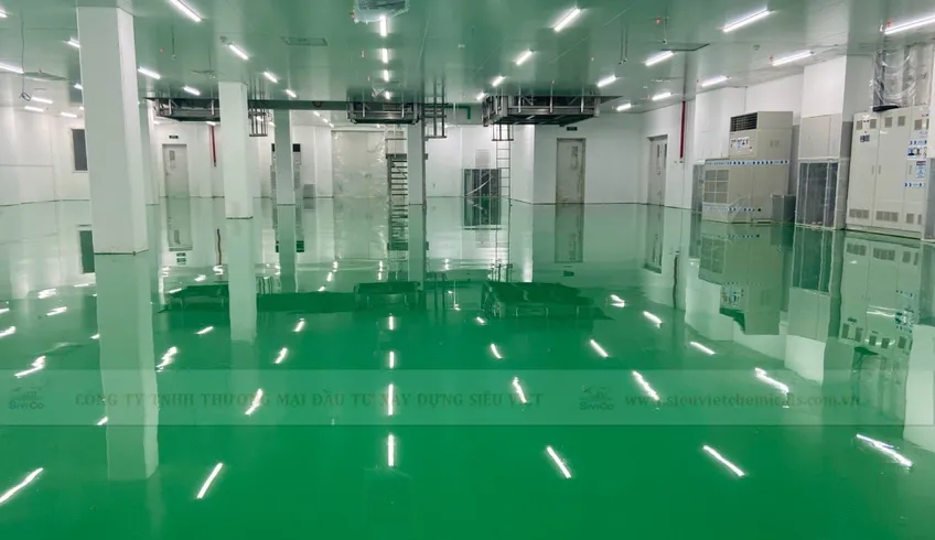 Lợi ích khi sử dụng sơn epoxy cho sàn công nghiệp