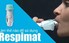 Cách sử dụng bình hít Respimat