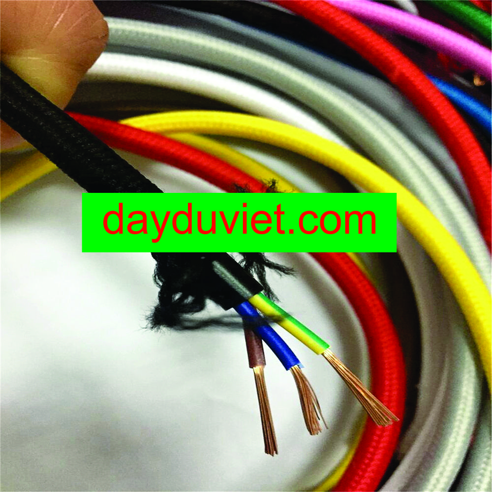 Dây điện bọc dù dây điện bọc dù