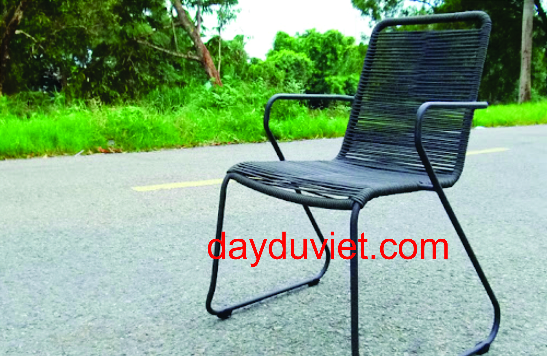ghế đan dây dù ghế đan dây dù