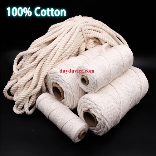 Dây dù tròn Cotton 4mm