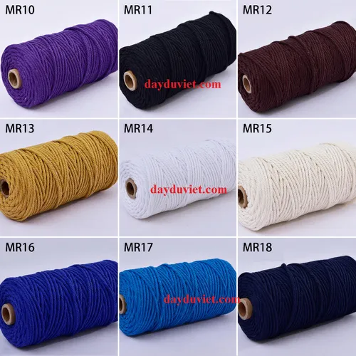 Dây dù tròn Cotton 4mm
