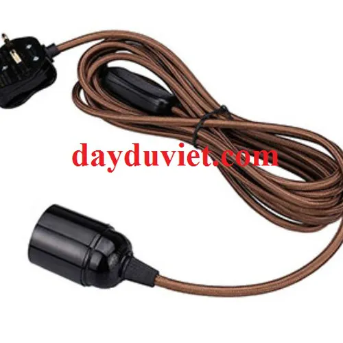 Fabric covered power cable