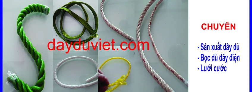 sản xuất dây dù các loại