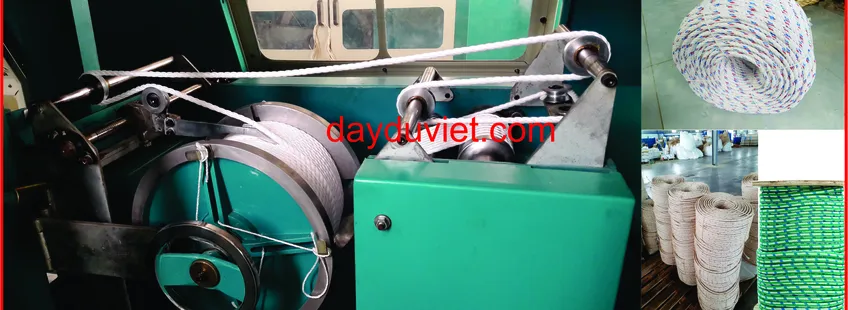 máy sản xuất dây dù