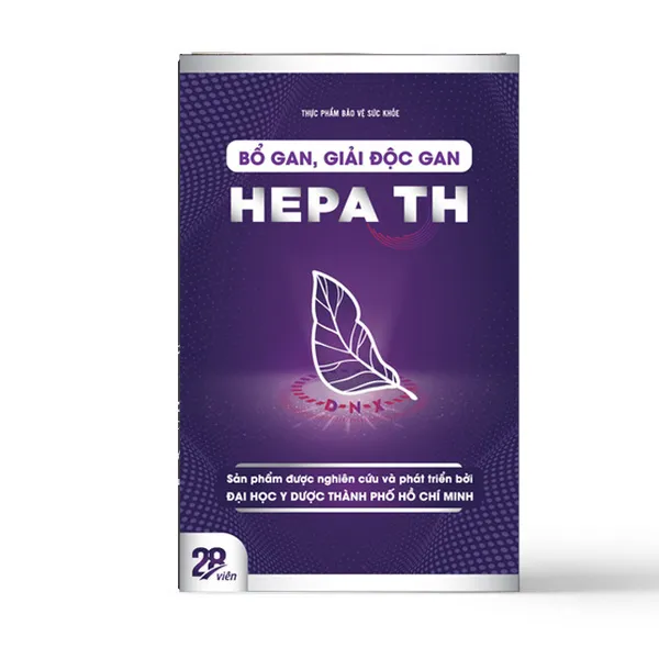 BỔ GAN - GIẢI ĐỘC GAN HEPATH (HỘP 28 VIÊN)