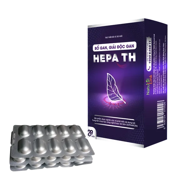 BỔ GAN - GIẢI ĐỘC GAN HEPATH (HỘP 28 VIÊN)