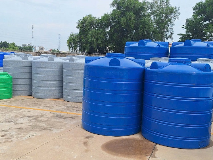 Kho bồn nhựa Vân Đá Sơn Hà tại kho Tp. HCM Kho bồn nhựa Vân Đá Sơn Hà tại kho Tp. HCM